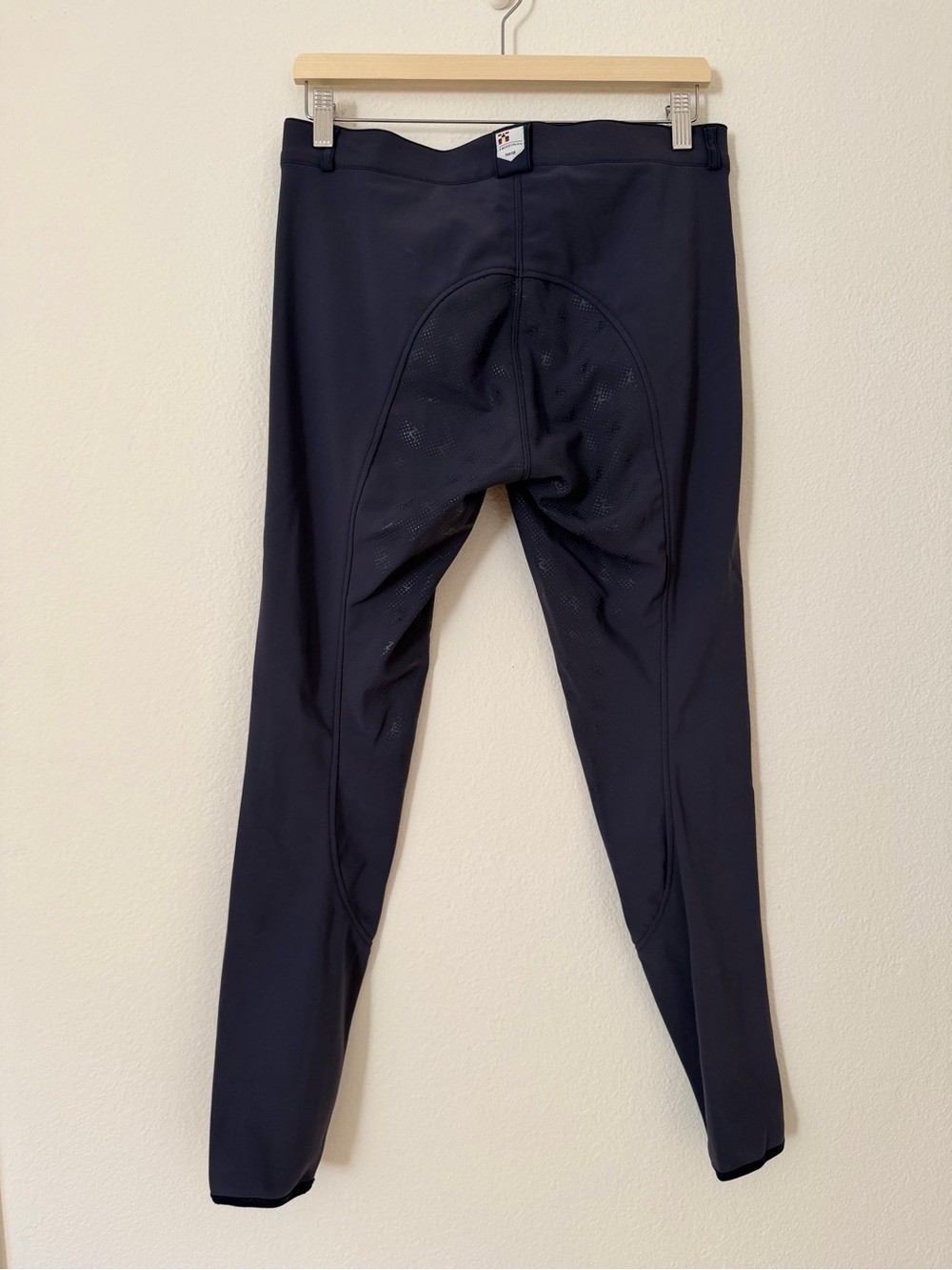 Horze Full Seat Riding Tights Pants Silicon Grip Breeches Size 28 Equestrian - Picture 6 of 12